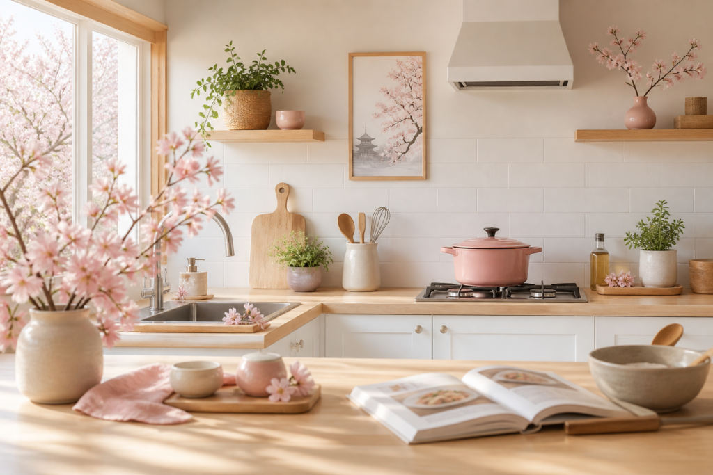 kitchen that is inspired by Sakura